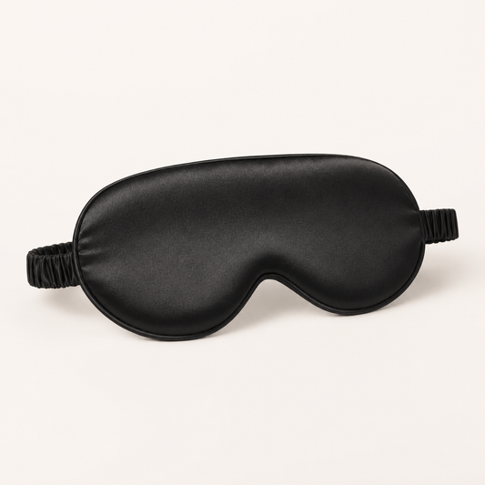 Jet Black Sleep Mask