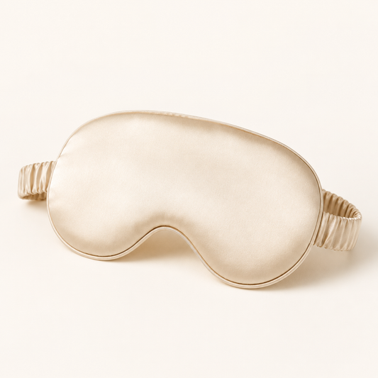 Champagne Silk Sleep Mask